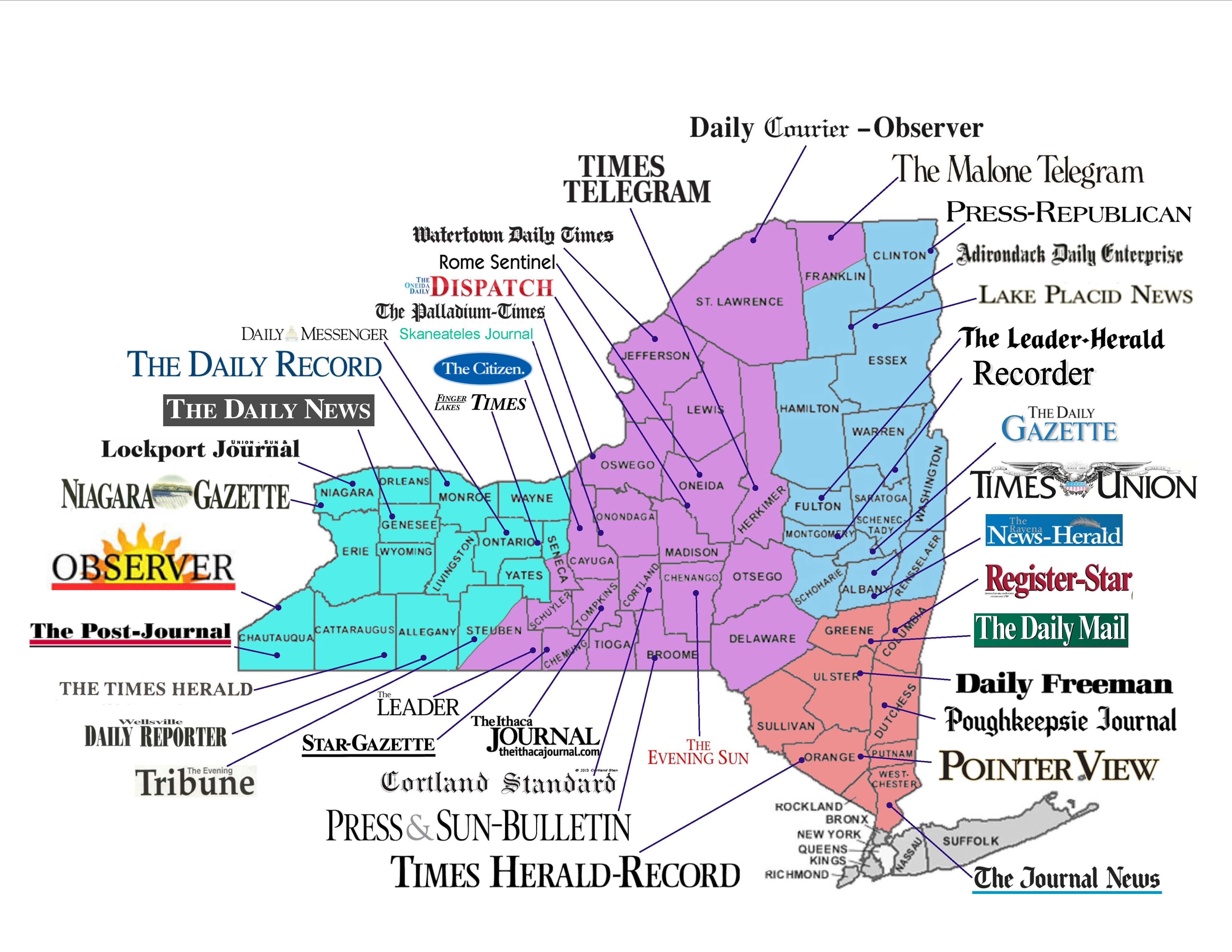 New York Daily Impact Map