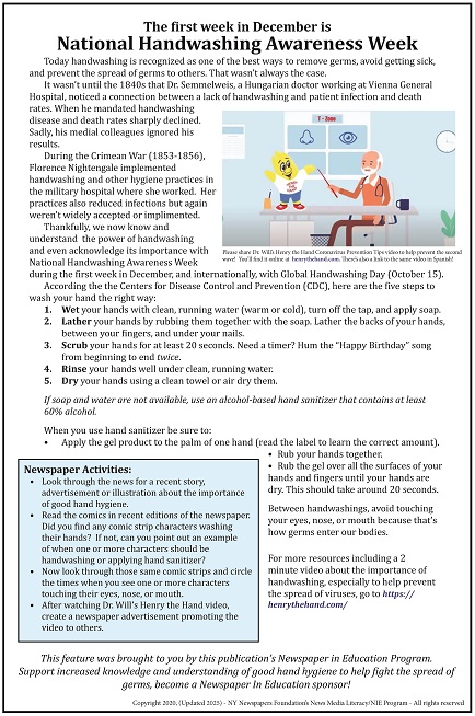 Handwashing Awareness Week