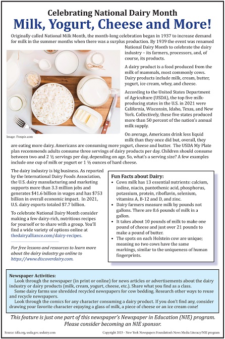 National Dairy Month
