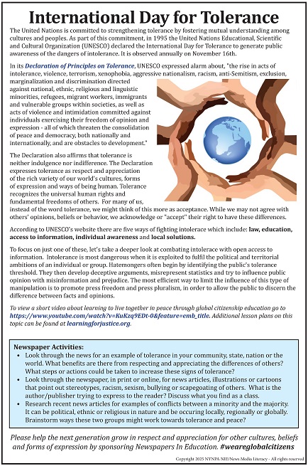 International Tolerance Day