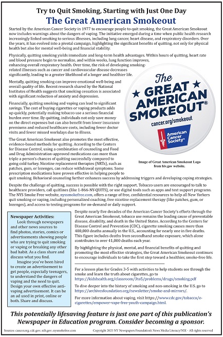 Great American Smokeout