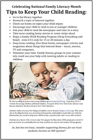 Family Literacy  Month