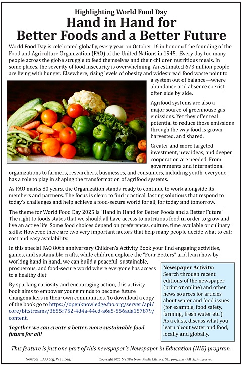 World Food Day - 10/16